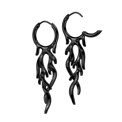 Flame Cuff Earrings