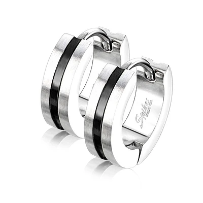 Dual-Tone Cuff Earrings