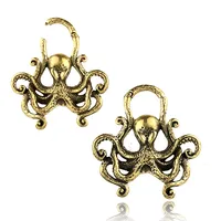 Brass Kraken Ear Weights 12g