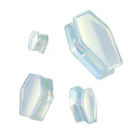 Opalite Coffin Plugs 2g – 1″