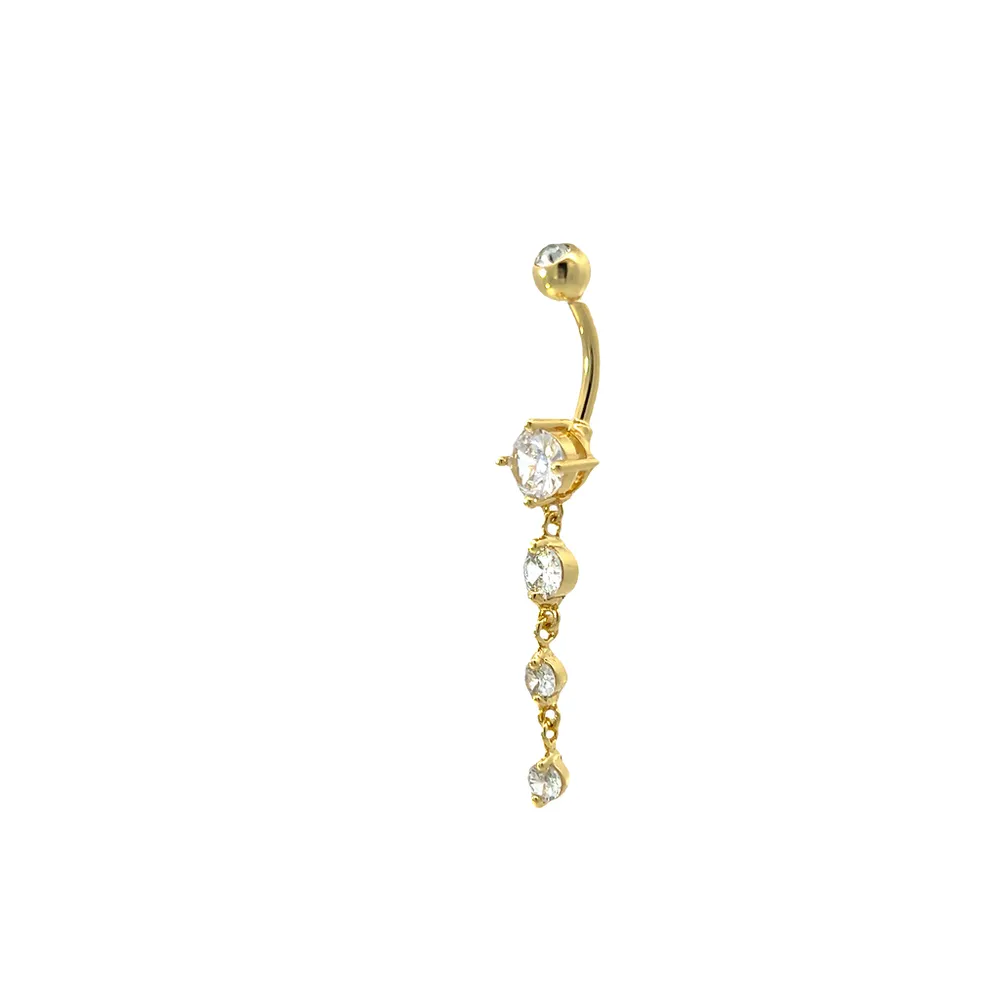 Dazzling Drops Navel Dangle 14g