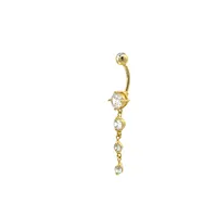 Dazzling Drops Navel Dangle 14g