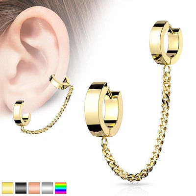 Surgical Steel Chain Earrings