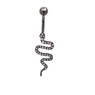 Snake Navel Barbell 14g