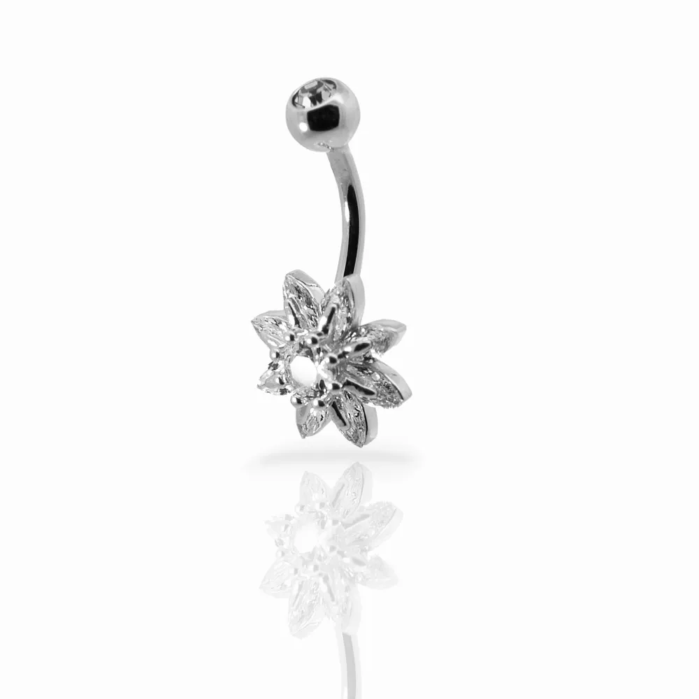 Starflower Navel Barbell 14g