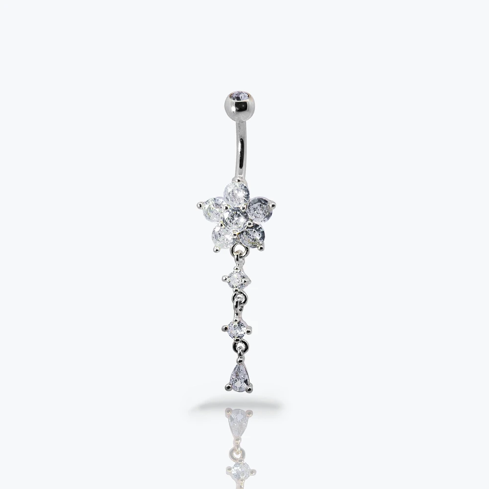 Enchanted Flower Navel Dangle 14g