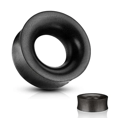 Black Areng Wood Saddle Tunnels 4g – 1 3/8″