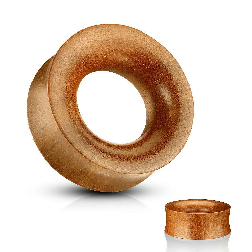 Saba Wood Saddle Tunnels 4g – 1″