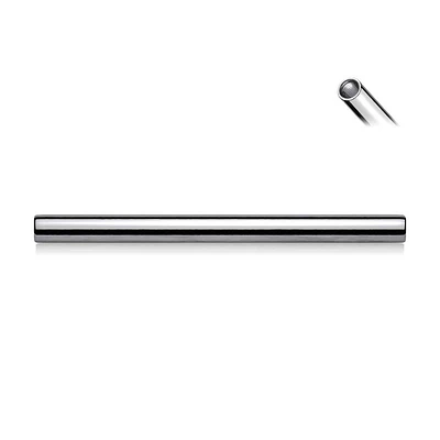 Surgical Steel Internally Threaded Straight Barbell 14g
