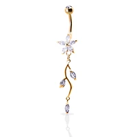Forest Flower Navel Dangle 14g