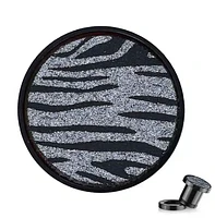 Blackline Sparkly Zebra Plugs 6g – 13/16″