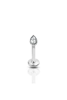 PREMIUM Crystal Tear Labret 16G