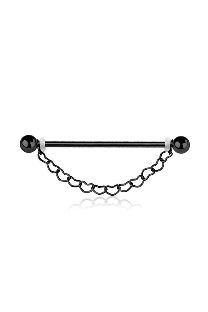 Heart Chain Industrial Barbell 14G