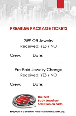 Piercing Aftercare Package