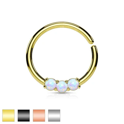 Opal Bendable Ring 16g