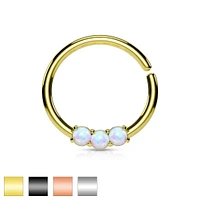 Opal Bendable Ring 16g