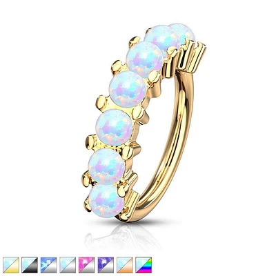 Fine Opal Bendable Ring 16g