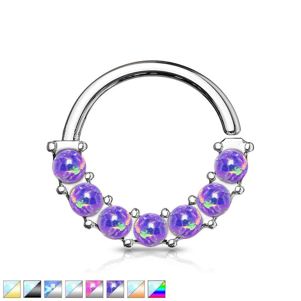 7 Opals Bendable Ring 16g