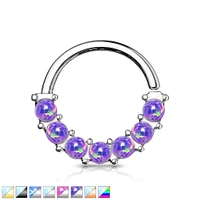 7 Opals Bendable Ring 16g