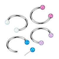 PREMIUM Luxe G23 Ti Opal Circular Barbell
