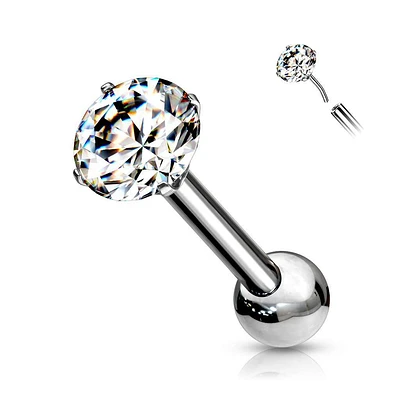 PREMIUM Luxe G23 Ti Claw-set Crystal Ballback