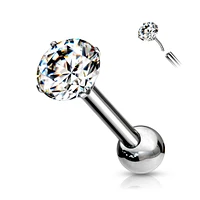 PREMIUM Luxe G23 Ti Claw-set Crystal Ballback