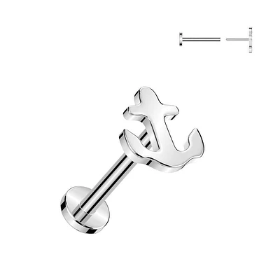 Premium Simple G23 Ti Anchor Threadless Flatback