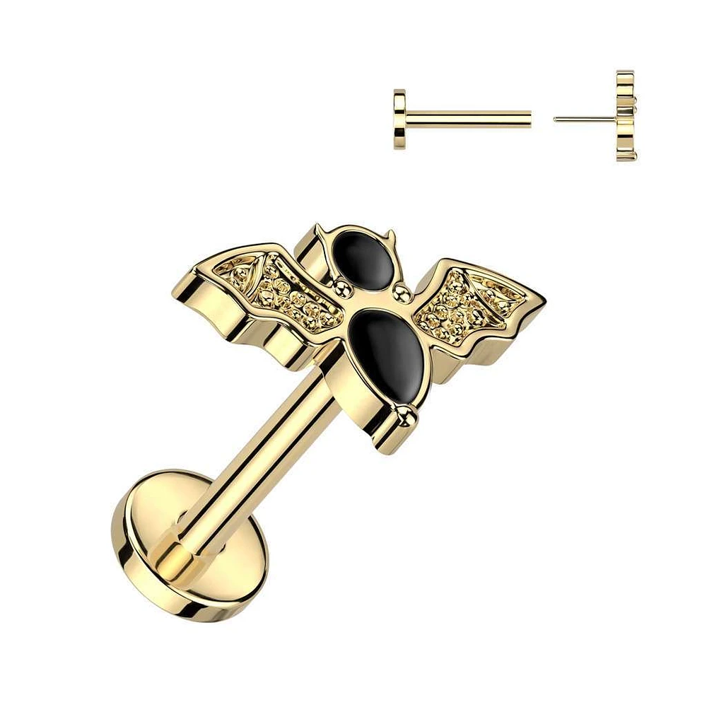 Premium Fancy G23 Ti Bat Threadless Flatback