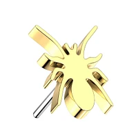PREMIUM Titanium Spider Simple Threadless Top