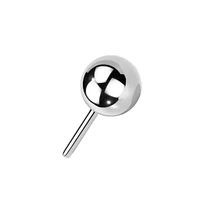 PREMIUM Titanium Ball Simple Threadless Top