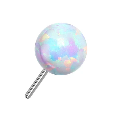 PREMIUM Titanium Opal Luxe Threadless Top