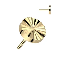 PREMIUM Titanium Flare Disc Fancy Threadless Top