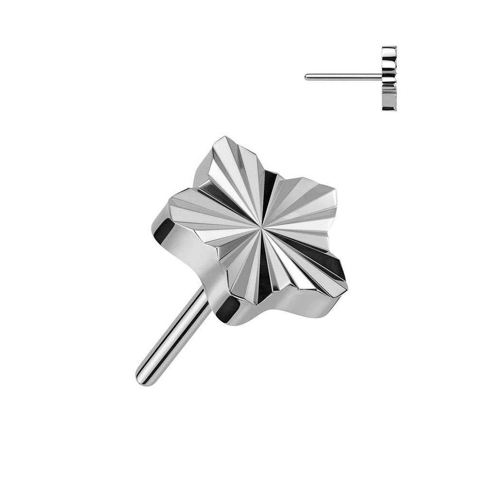 PREMIUM Titanium Flare Star Fancy Threadless Top