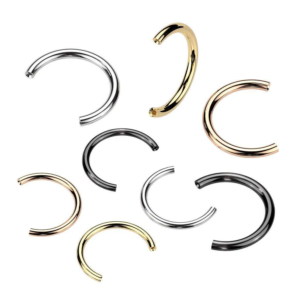PREMIUM Titanium Threadless CBB Post 18g-14g