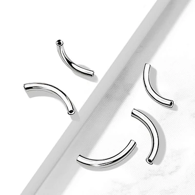 PREMIUM Titanium Threadless Curve Post 16g-14g
