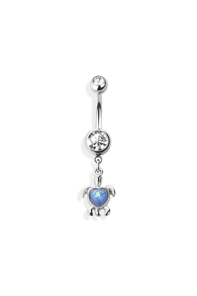 Sea Turtle Navel Dangle 14g