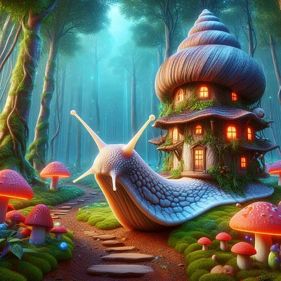 Shimmering Shell Cottage Mushy Snail