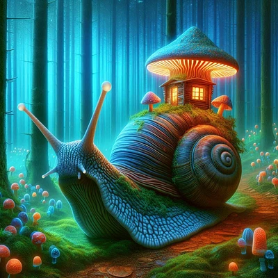 Wonderous Woods Mushy Snail