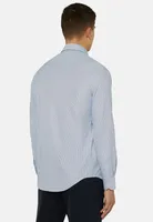 Micro Fancy Nylon Stretch Tokyo Collar Slim Fit