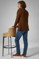 Blazer Ocre Brescia Laine Mélangée