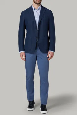 Blazer Couleur Biscuit Brescia En Coton Et Ramie