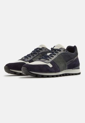 Tec Fabric Leather Sneakers Running
