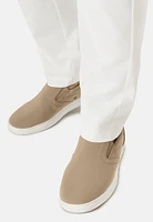 Slip On En Tejido Técnico Beige