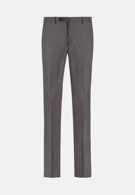 grey wool trousers style luis