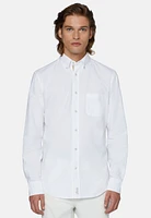 Camisa Blanca De Oxford Algodón Orgánico Reg