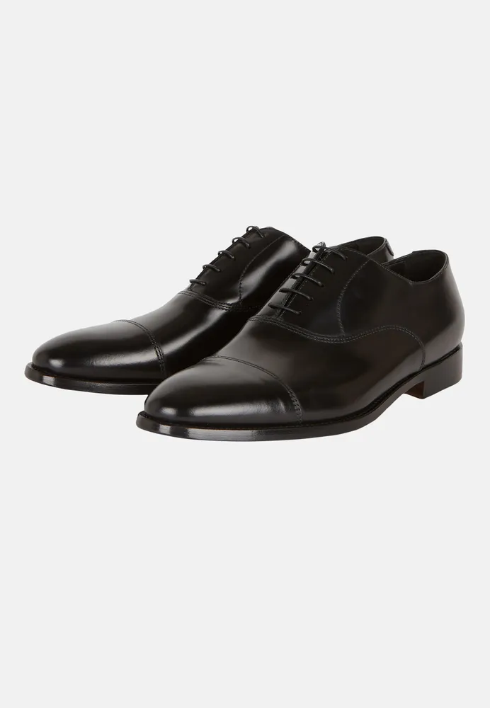 Zapatos Oxford De Piel