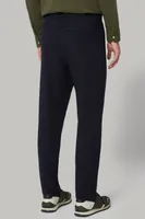 Pantalones de modal elastificado con cordón de ajuste