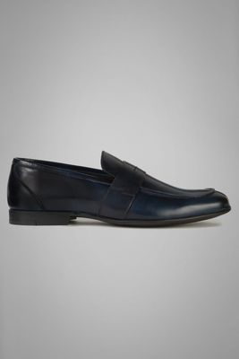 Mocassins À Barrette En Cuir