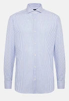 Camisa de Rayas cuello Italiano