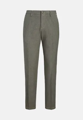 Stretch cotton trousers